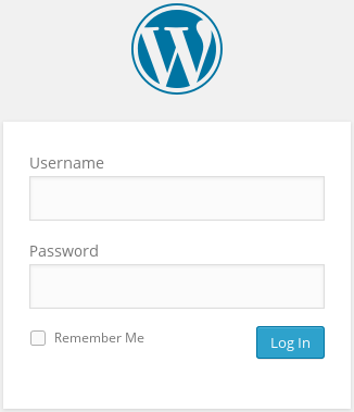 Вход в WordPress