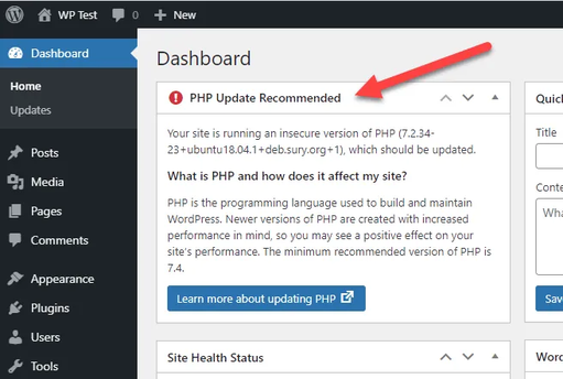 Обновите PHP 7.2 до PHP 7.4 в Ubuntu