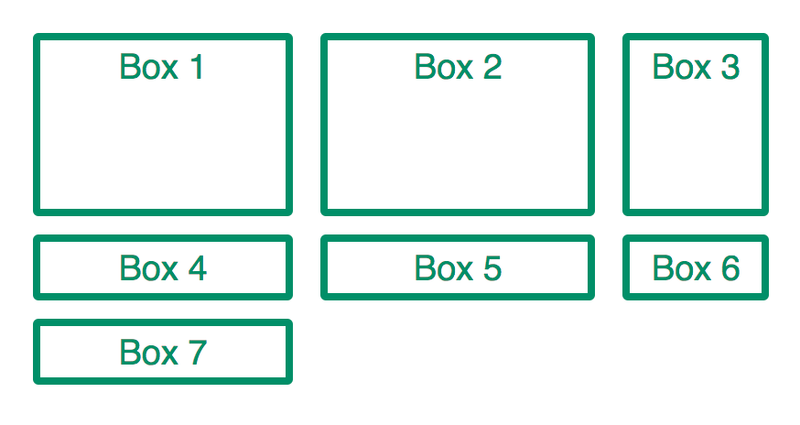 Пример сетки CSS 1