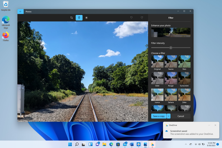 Приложение «Фотографии» для Windows 11